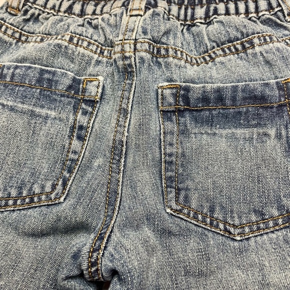 Fleece Lined Healthtex 24 Month Red Blue Jeans PRELOVED Wear shown in photos - Picture 8 of 13